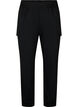 Cargo-Hose mit elastischem Bund, Black, Packshot image number 0