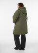 Wasserabweisender Parka mit Kapuze und funktionalen Details, Gr&uuml;n, Model image number 2
