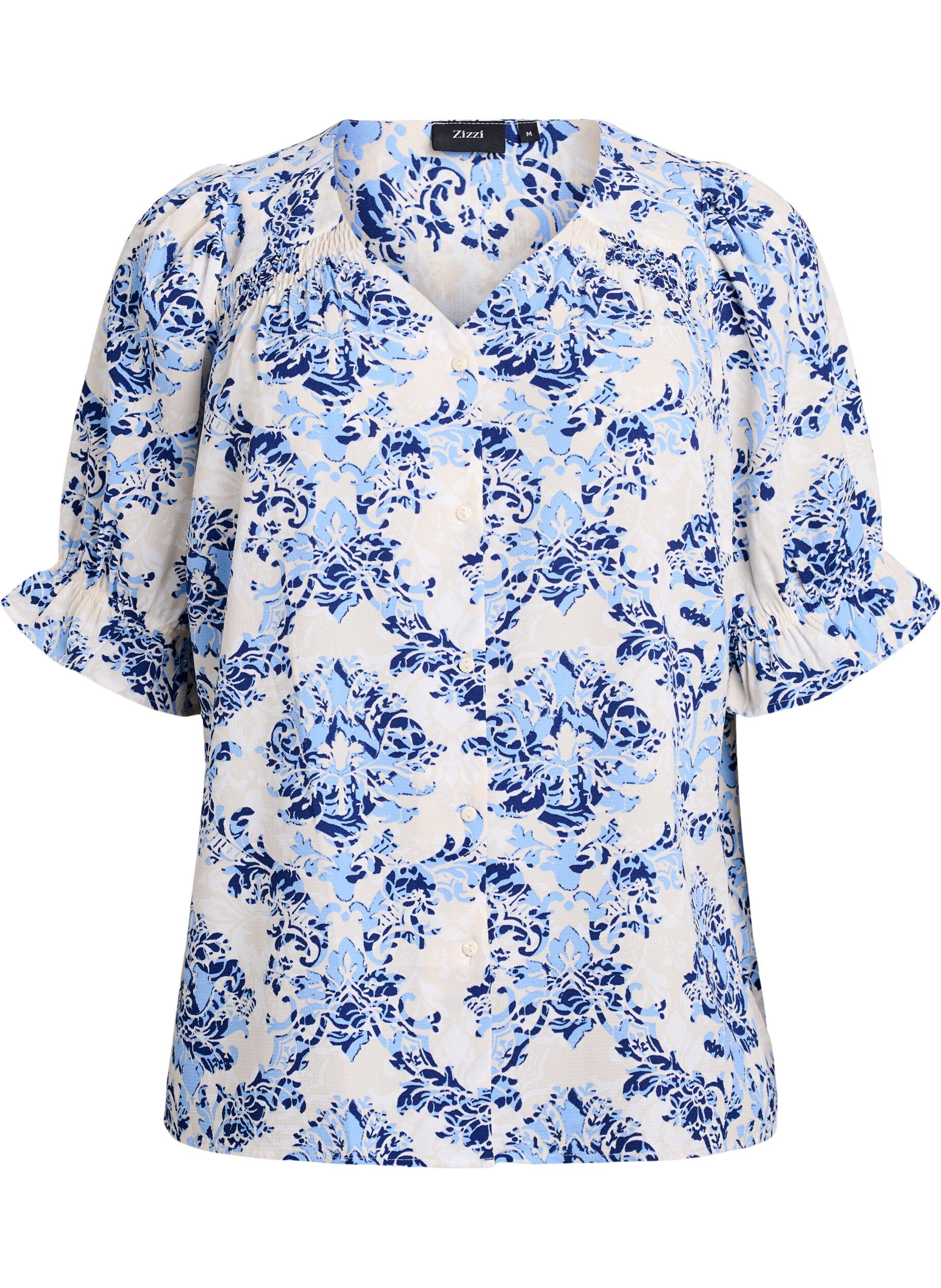 Chemisier &agrave; manches 1/2