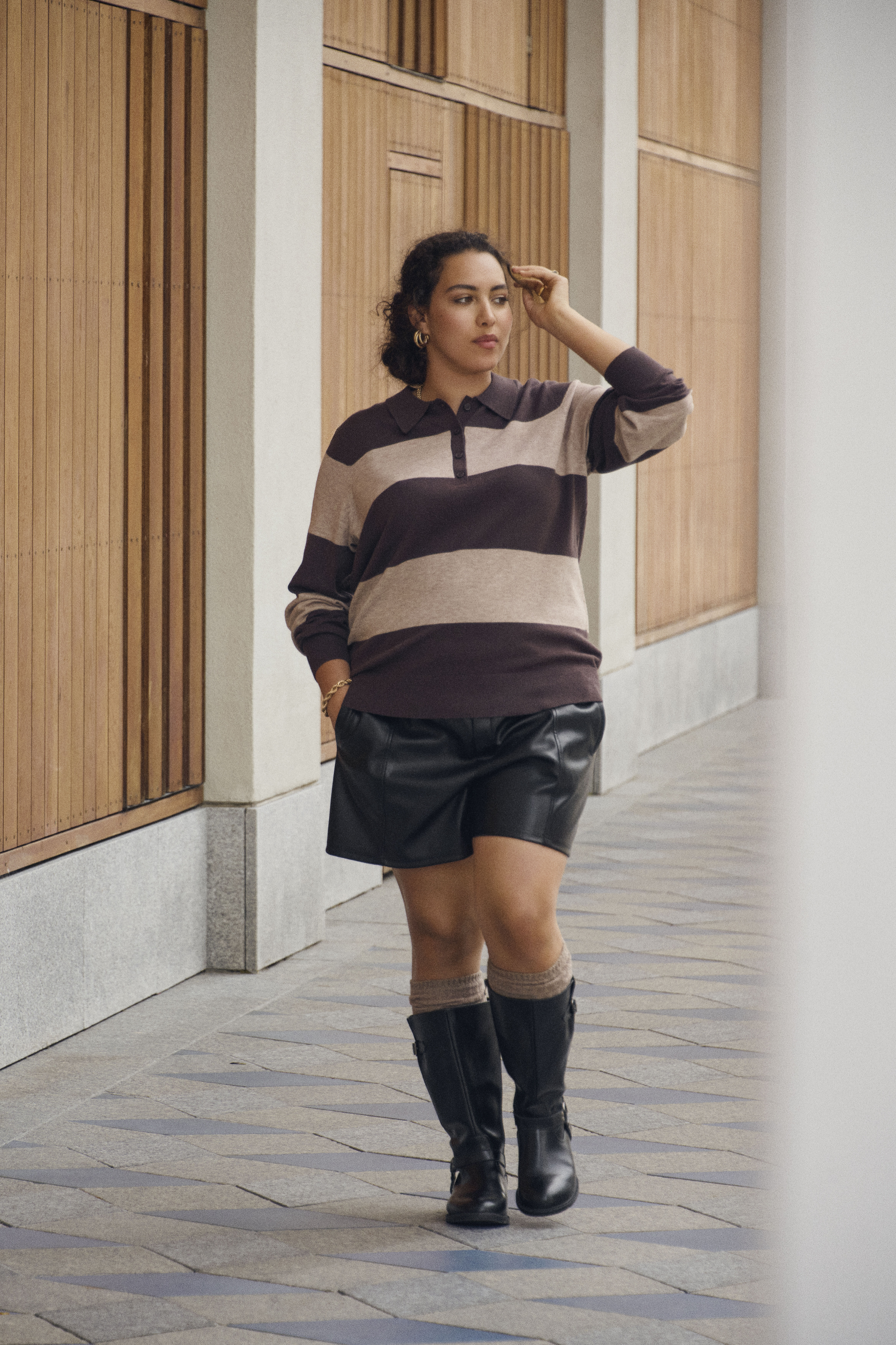 Zizzi Polo et short, , Model