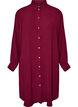 Chemise longue avec une texture l&eacute;g&egrave;re, Rouge, Packshot image number 0