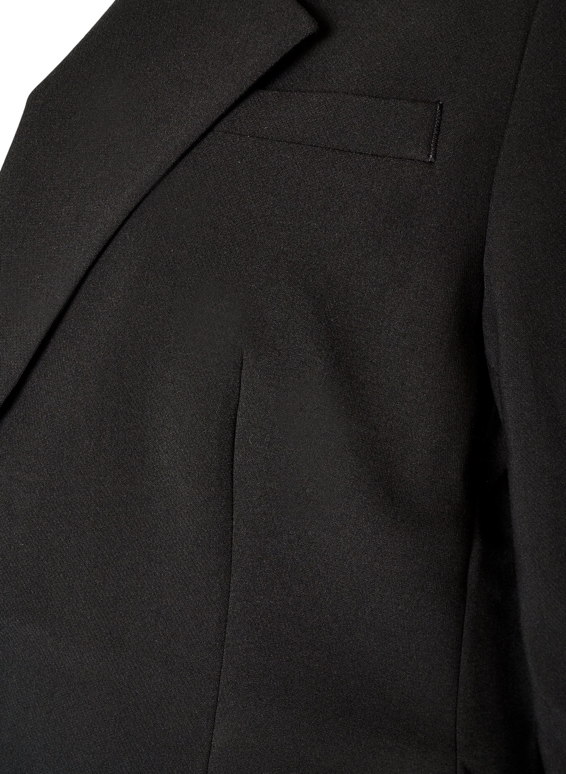 ZizziBlazer classique &agrave; fermeture &agrave; un bouton, Noir, Packshot image number 3