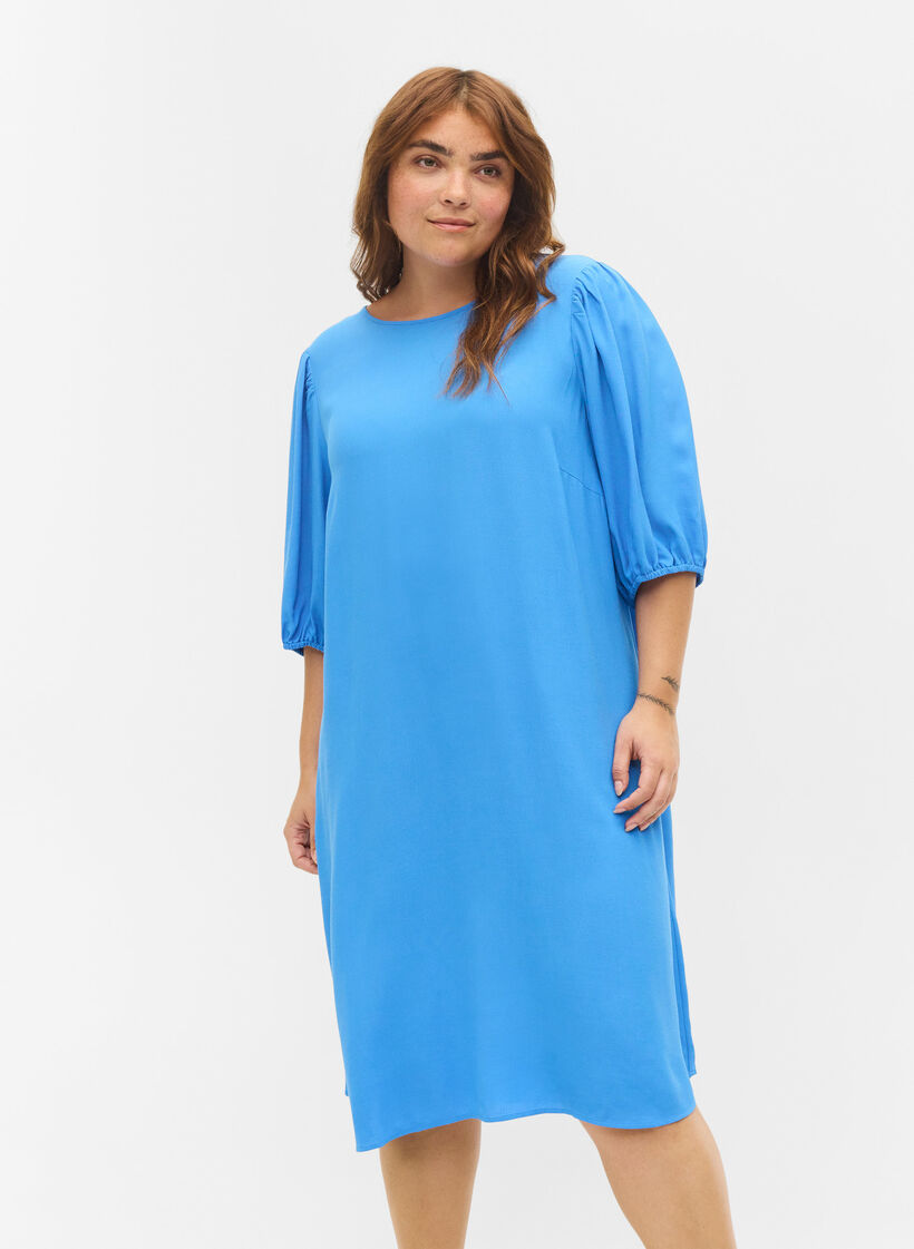 Viskosekleid mit Rückendetail, Regatta, Model image number 0