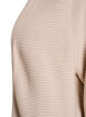 Cardigan long c&ocirc;tel&eacute; en coton, Beige, Packshot image number 2