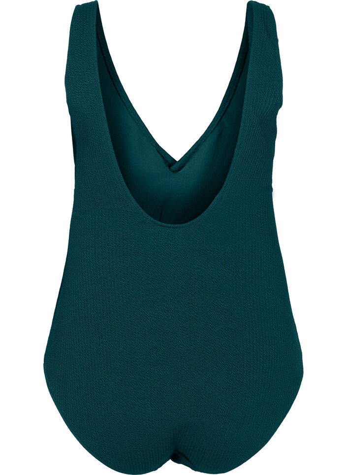 Maillot de bain avec effet enveloppant, Deep Teal, Packshot image number 1