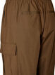 Pantalon cargo ballon en coton, Marron, Packshot image number 3
