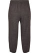 Pantalon barrel en jersey &agrave; taille haute, Gris anthracite, Packshot image number 1