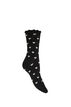 Chaussettes en coton avec des motifs, Noir, Packshot image number 1