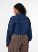 Jeanshemd aus Lyocell mit Druckkn&ouml;pfen, Blau, Model image number 2
