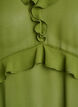 Leichtes Kleid mit R&uuml;schen und V-Ausschnitt, Gr&uuml;n, Packshot image number 2