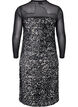 Robe à paillettes, Black w. Silver, Packshot image number 1