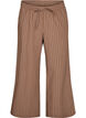 Pantalon ample avec taille haute et poches, Marron, Packshot image number 0