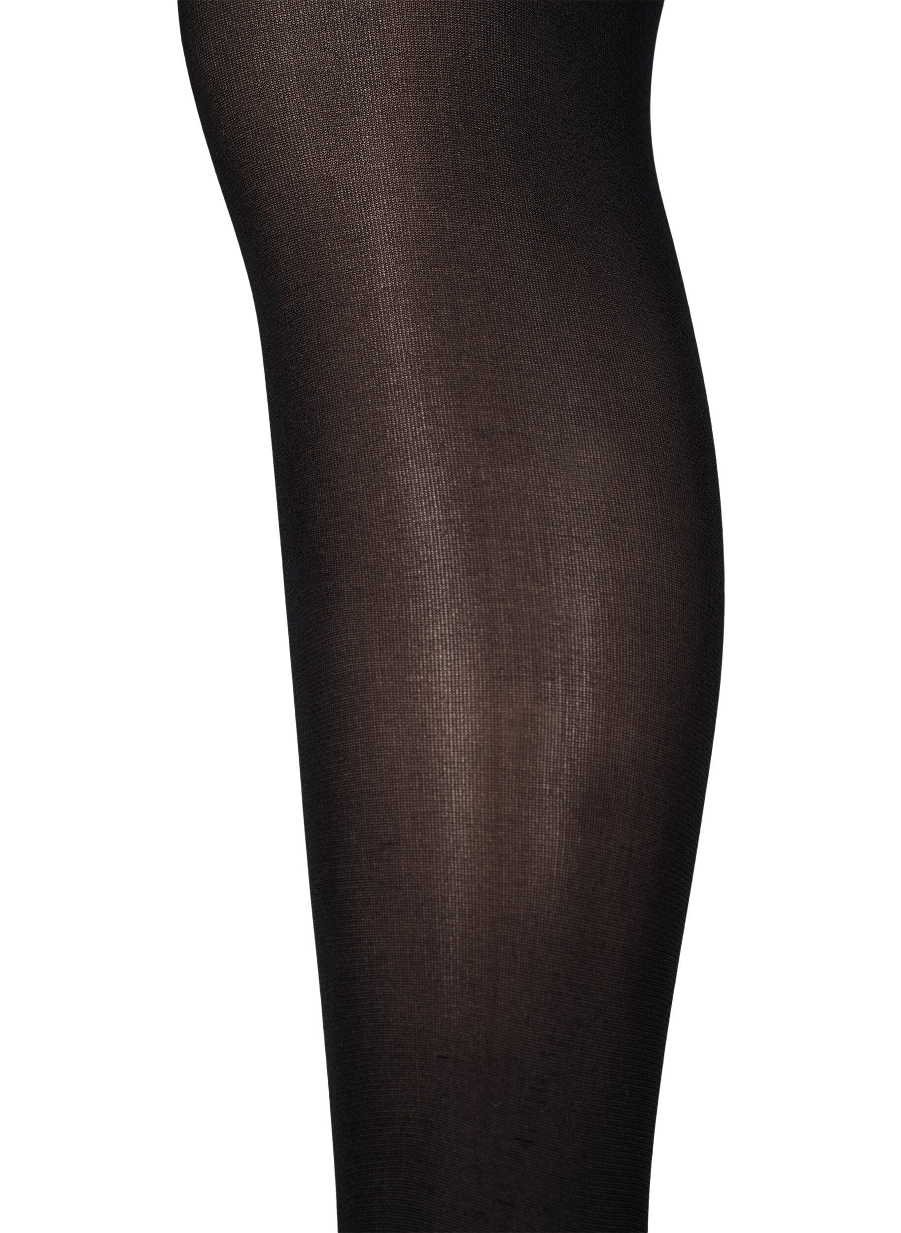 Zizzi Umstands-Strumpfhose in 60 Denier, Schwarz, Packshot image number 1