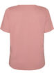 T-shirt imprim&eacute;, Rose poudr&eacute;e, Packshot image number 1