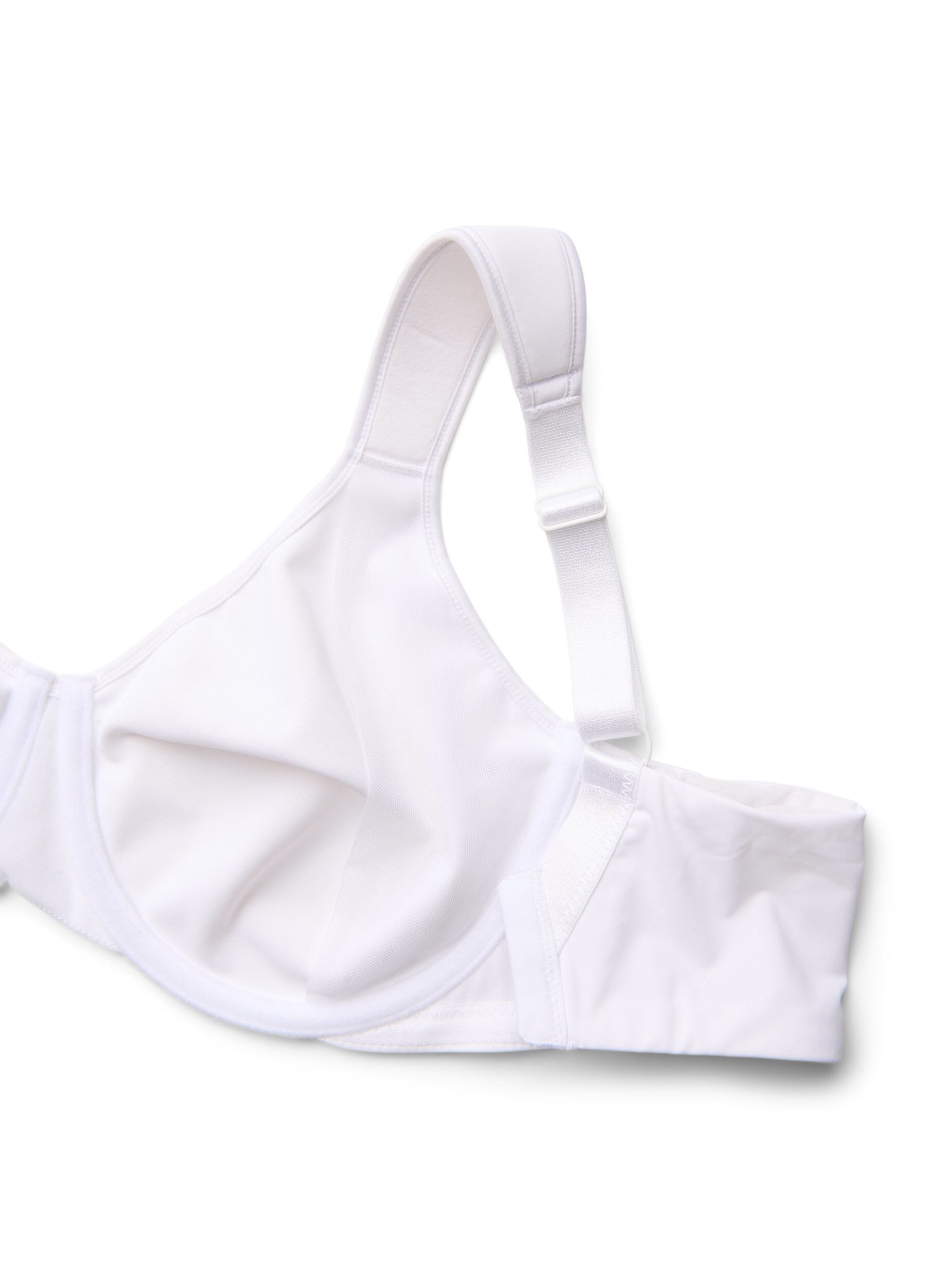 Zizzi Soutien-gorge minimiseur avec bretelles rembourr&eacute;es, Blanc, Packshot image number 3