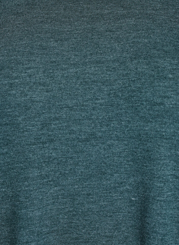 FLASH – Blouse en jersey avec manches 3/4, Vert foncé, Packshot image number 2