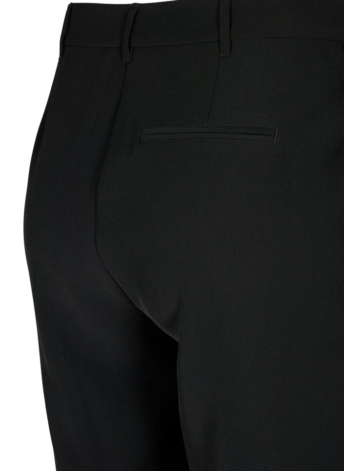 Bermuda taille haute, Black, Packshot image number 3