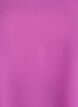 Bluse mit kurzen &Auml;rmeln und Rundhalsausschnitt, Lila, Packshot image number 2