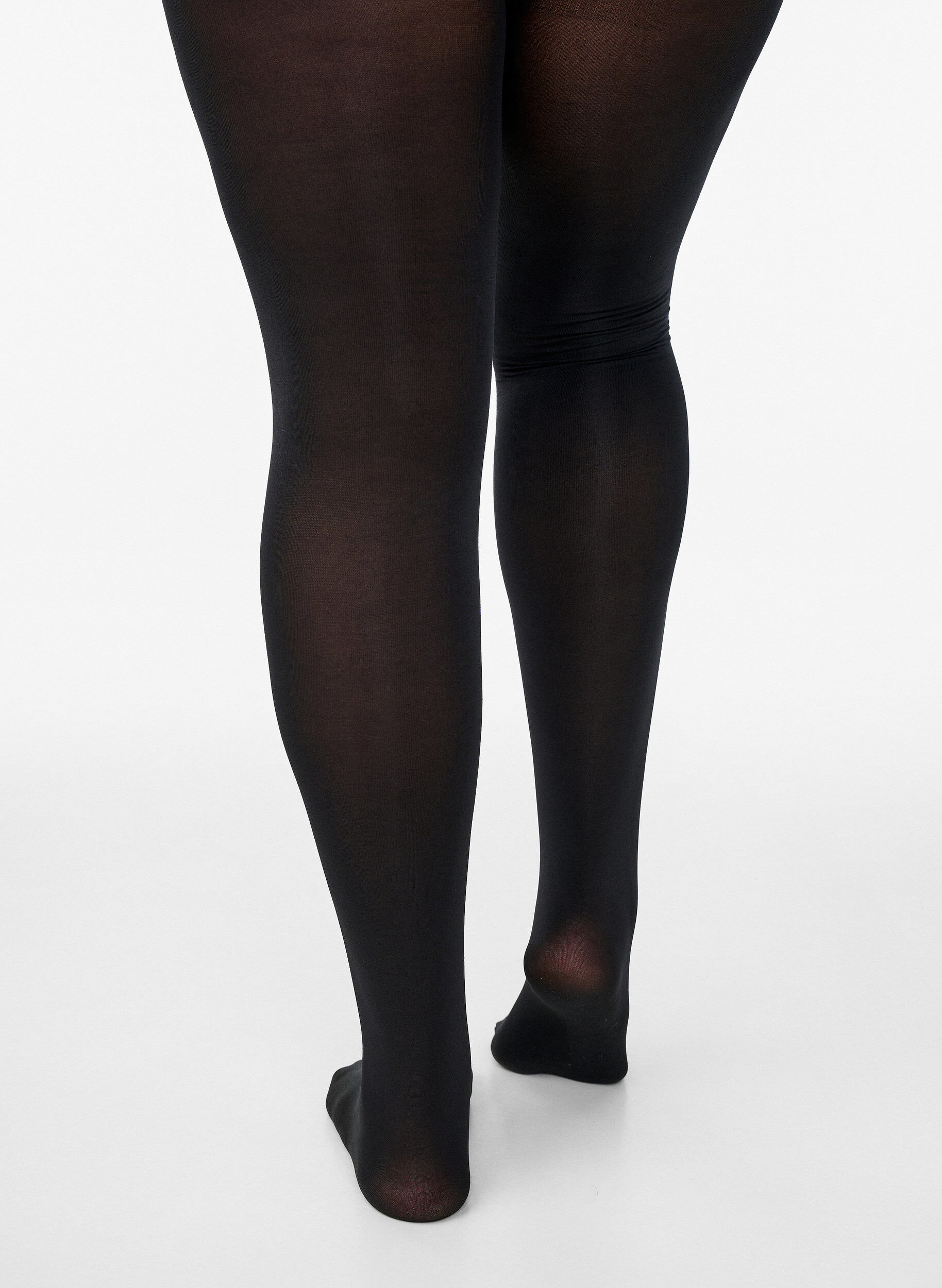 ZizziLot de 2 collants en 100 deniers, Noir, Packshot image number 2