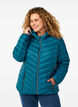 Veste l&eacute;g&egrave;re &agrave; capuche, Bleu p&eacute;trole, Model image number 0