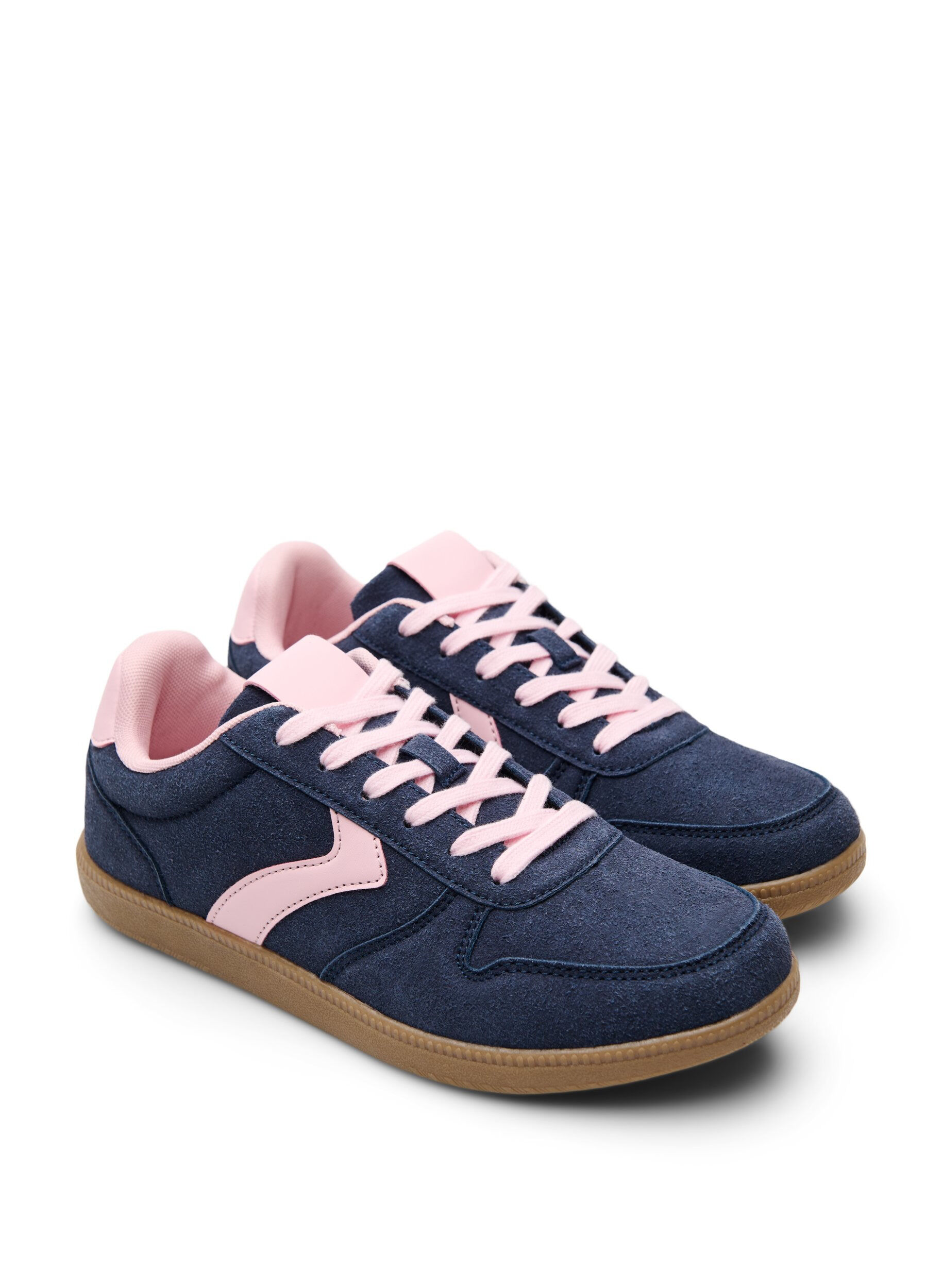 ZizziBaskets en faux daim, Bleu, Packshot image number 1