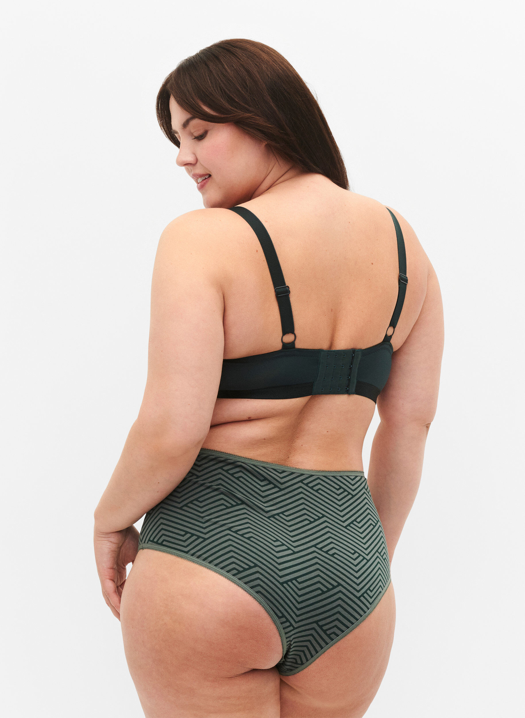 Zizzi 7-pack hipster avec taille r&eacute;guli&egrave;re, Scarab Multi Pack, Model image number 1