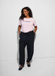 T-shirt imprim&eacute;, Rose, Model image number 1
