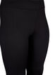 Leggings mit Stretch Rippstruktur, Black, Packshot image number 2