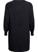 Strickkleid mit Raglan&auml;rmeln und Mittelnaht, Schwarz, Packshot image number 1