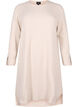 Strickkleid mit Schlitz an den Ärmeln, Pumice Stone Mel., Packshot image number 0