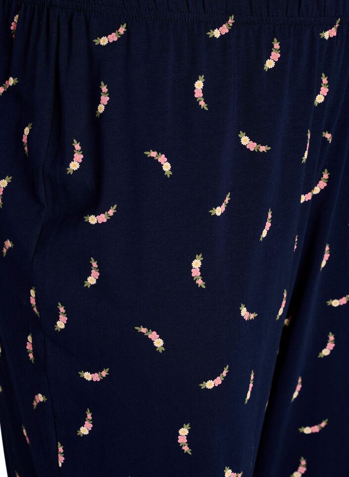 Bas de pyjama imprim&eacute;, Bleu, Packshot image number 2
