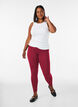 Leggings basiques en viscose, Rouge, Model image number 1