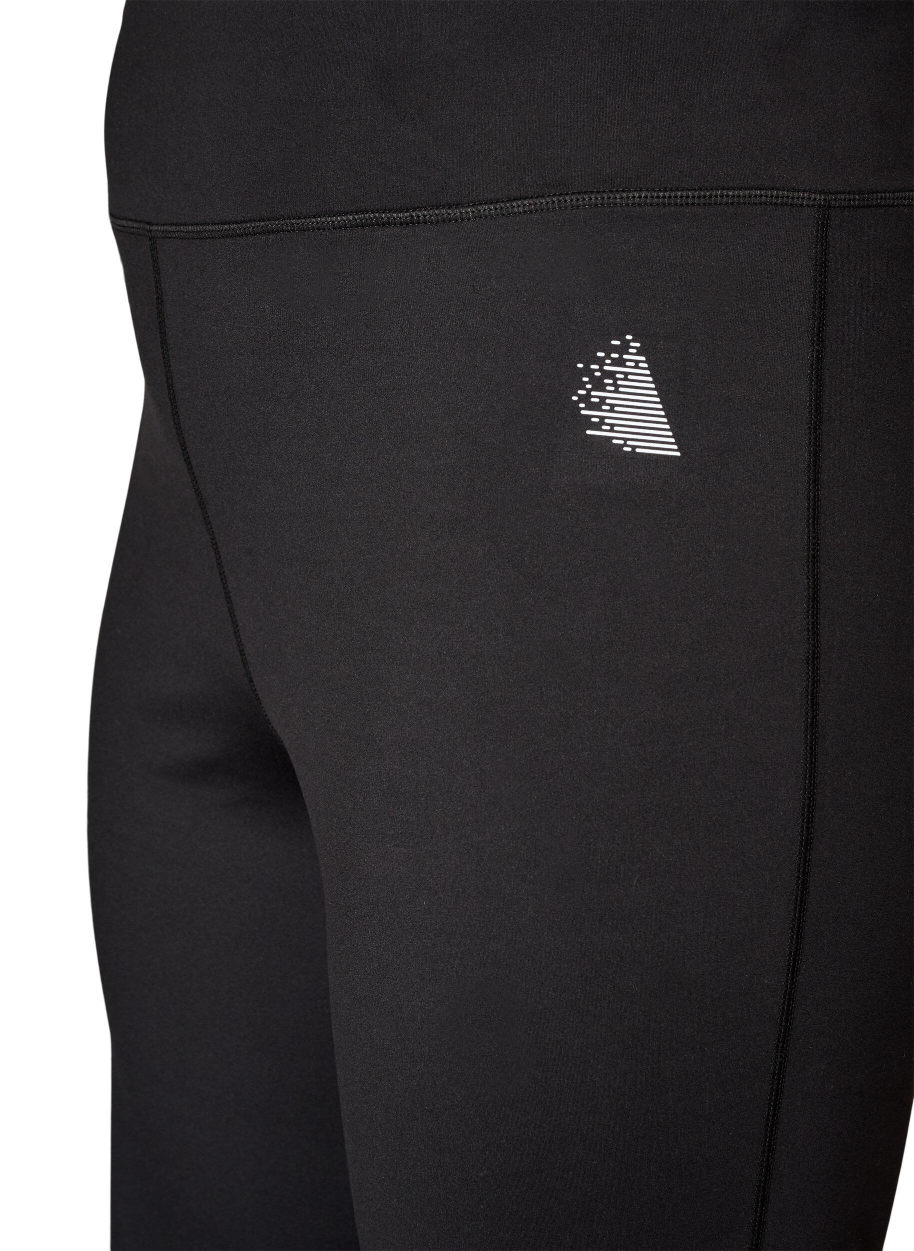 ZizziBootcut-Trainingstights mit hoher Taille, Schwarz, Packshot image number 2