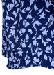 Florale Bluse mit 3/4-Ärmeln, M. Blue Flower AOP, Packshot image number 3