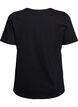 T-Shirt mit Print, Schwarz, Packshot image number 1
