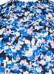 FLASH - Robe à manches longues avec imprimé floral, Blue Purple Flower, Packshot image number 2