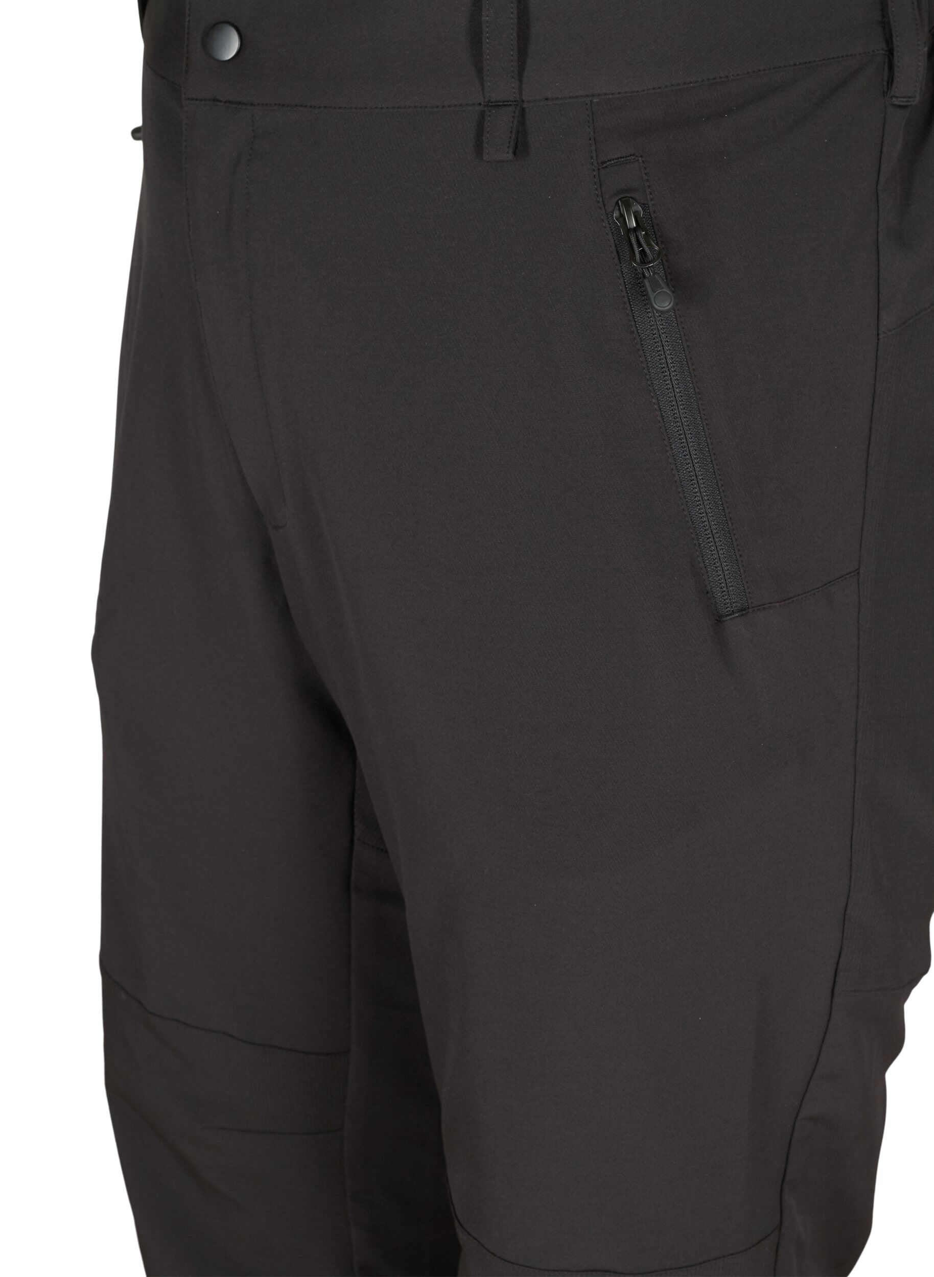 Zizzi Wanderhose mit Taschen, Black, Packshot image number 2