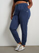 Pantalon de surv&ecirc;tement ample avec poches, Bleu, Model image number 2