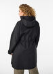 Leichter Parka mit Kapuze, Schwarz, Model image number 2