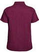 Polo &agrave; manches courtes, Bordeaux, Packshot image number 1