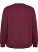 Sweat-shirt &agrave; col ras du cou, Bordeaux, Packshot image number 1