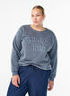 Sweatshirt mit aufgesticktem Mailand-Motiv, Grau, Model image number 0