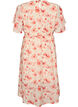 Kn&ouml;chellanges Kleid mit Fl&uuml;gel&auml;rmeln und Bindeg&uuml;rtel, Rot, Packshot image number 1