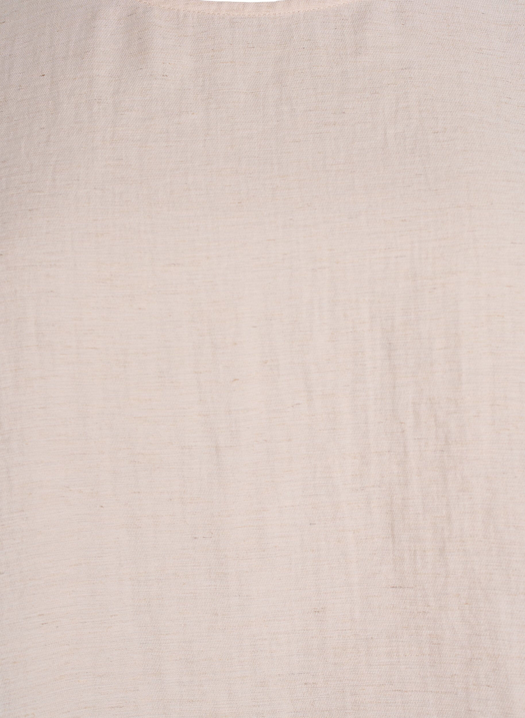 Zizzi Bluse aus Viskosemischung mit Leinen und gerafften Schultern, Orange, Packshot image number 2