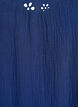 Bluse aus Baumwoll-Musselin mit Broderie Anglaise und 1/2-&Auml;rmeln, Blau, Packshot image number 2