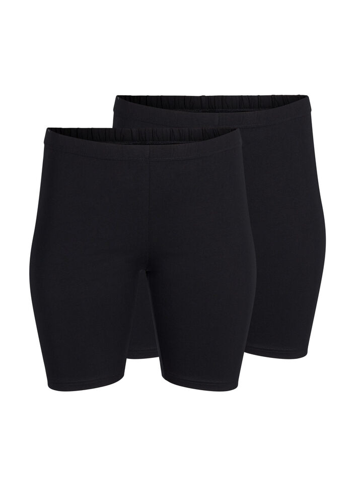 FLASH – 2er-Pack Leggings-Shorts, Schwarz, Packshot image number 0