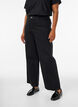 Jeans mit weiter Passform, Schwarz, Model image number 2