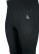 Trainingstights mit Fleecefutter, Schwarz, Packshot image number 2