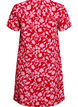 Kurzes A-Linien-Kleid mit floralem Print, Rot, Packshot image number 1