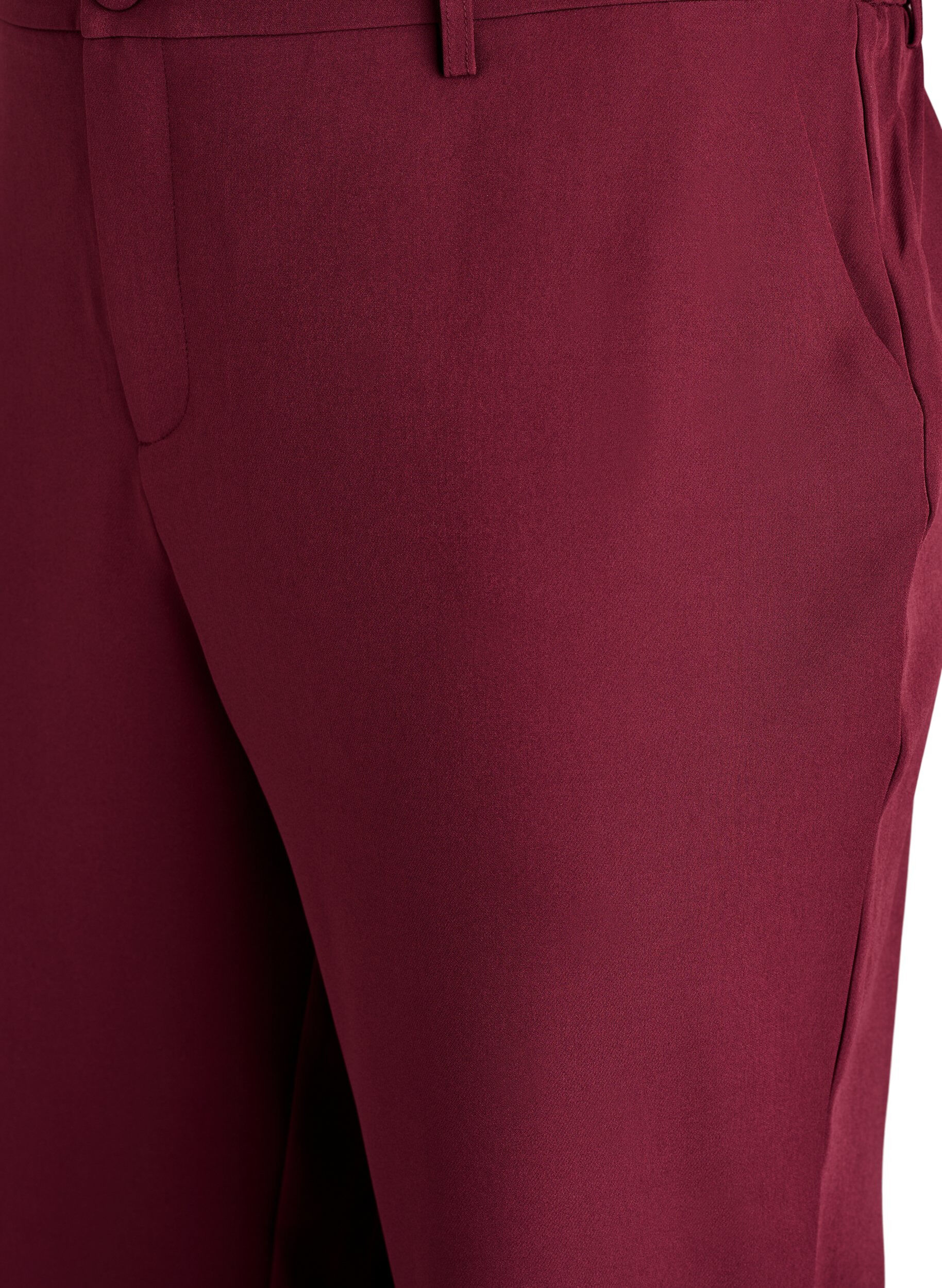 ZizziHose mit Taschen und geraden Beinen, Rot, Packshot image number 2